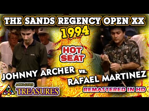 9-BALL: JOHNNY ARCHER VS RAFAEL MARTINEZ - 1994 SANDS REGENCY OPEN