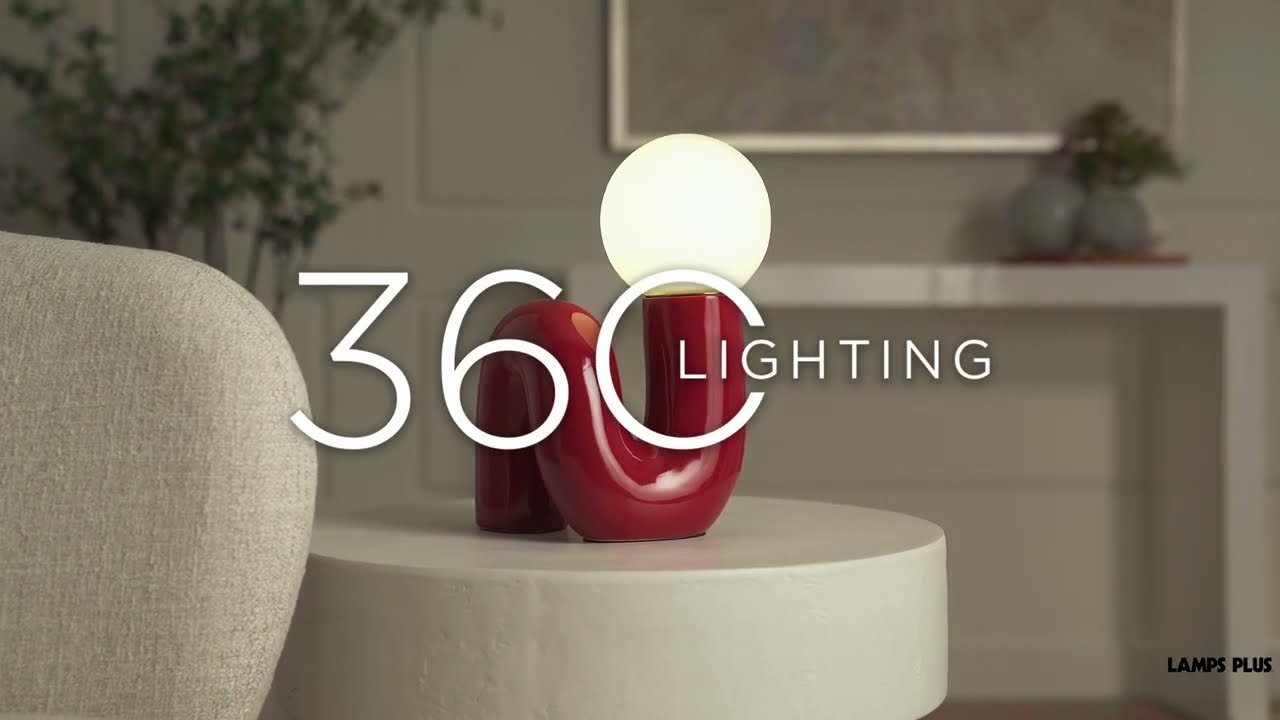 Video 1 Watch A Video About the Fondant Velvet Red Accent Lamp