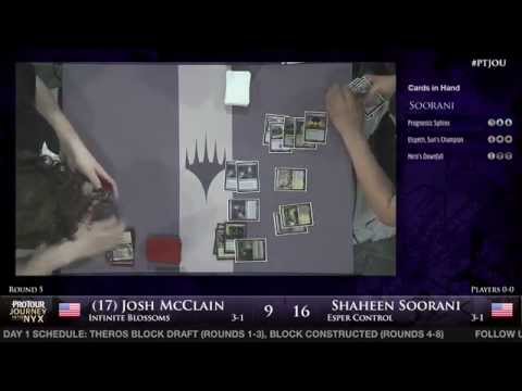 Pro Tour Journey into Nyx - Round 5 (Block) - Josh McClain vs. Shaheen Soorani