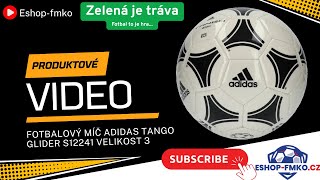 Fotbalový míč Adidas Tango Glider S12241 velikost 3 bílo-černý