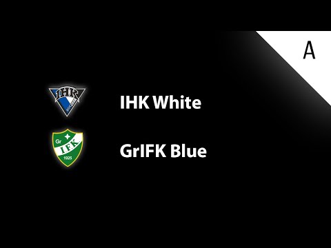 U14 A IHK White - GrIFK Blue