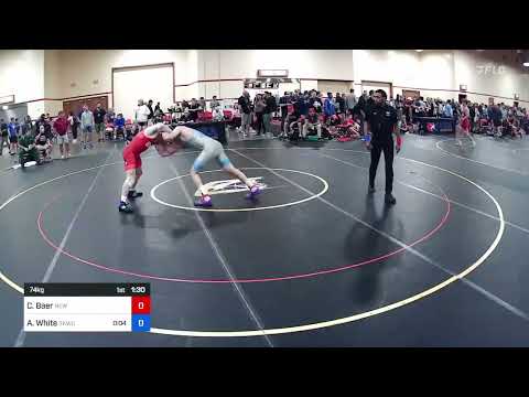 74 Kg Cons 32 #2 - Carter Baer, New York Vs Anthony White, Skwc-rtc F703