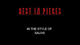 Saliva - Rest In Pieces - Karaoke
