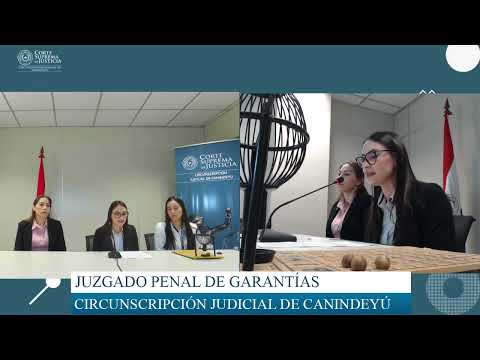 20/11/2025 -  Sorteo de Expediente del Juzgado Penal de Garantías Saltos del Guairá