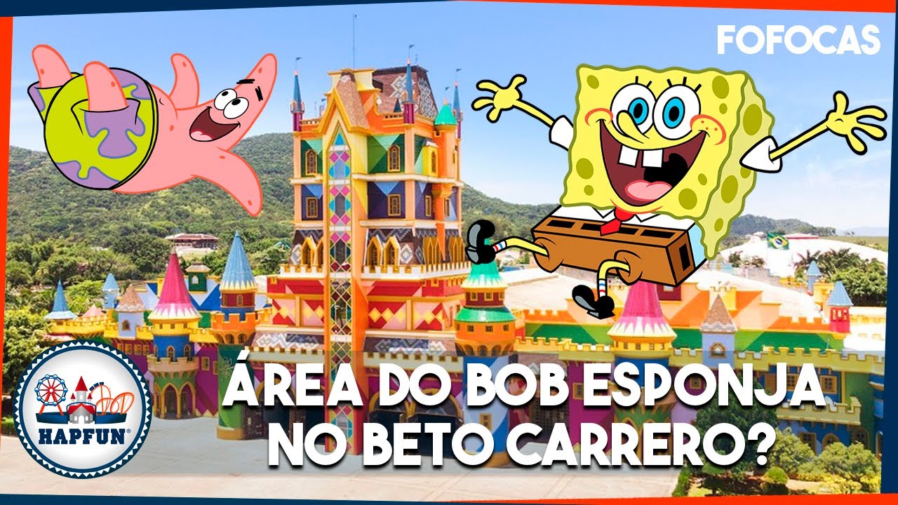 Parque NOVO no RJ, INTAMIN no Brasil, área do BOB ESPONJA no Beto Carrero e mais FOFOCAS | Hapfun