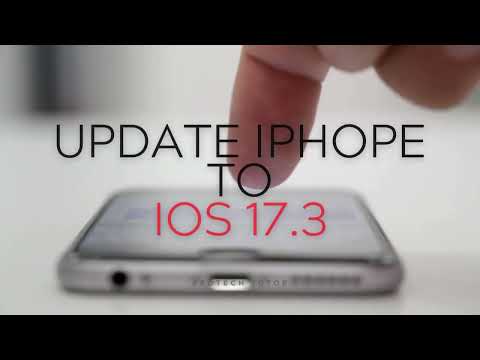 iOS 17.3 - How to Update iPhone to iOS 17.3