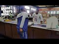 FRANKLIN GETS A JOB AT THE GAS STATION - GANG TOLD ME TO PAY THEM A PROTECTION FEE (GTA 5 Mods)