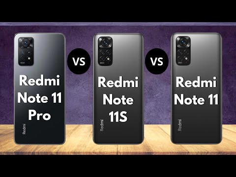 Redmi Note 11 Vs Redmi Note 11s Vs Redmi Note 11 Pro | Redmi Note 11 Series | Comparación Completa