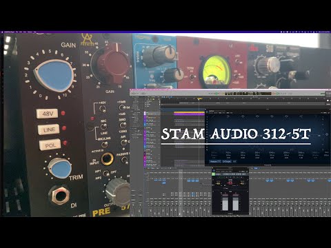 Kick & Snare through STAM AUDIO 312-5T...Gotta Love It!