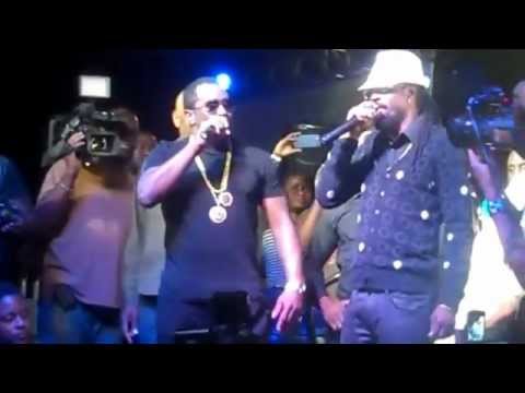 P Diddy Puff Daddy live in Jamaica ft Tommy lee,Beenie man JAN 2013 Artiste Versi Rhyme MP4   YouTube2
