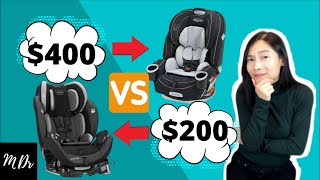 Graco 4ever VS. Evenflo EveryStage All-In-One Car Seat | Whi