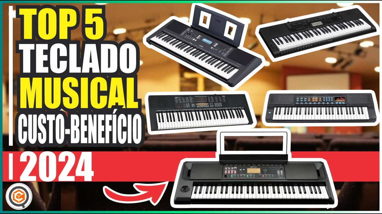 Qual o MELHOR TECLADO MUSICAL CUSTO-BENEFÍCIO de 2024?