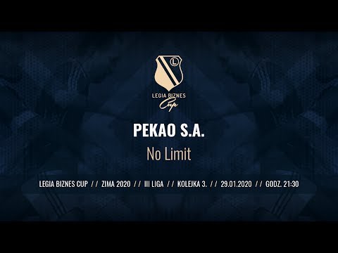 Skrót spotkania PEKAO S.A. - No Limit ( Legia Biznes Cup Zima 2020 )