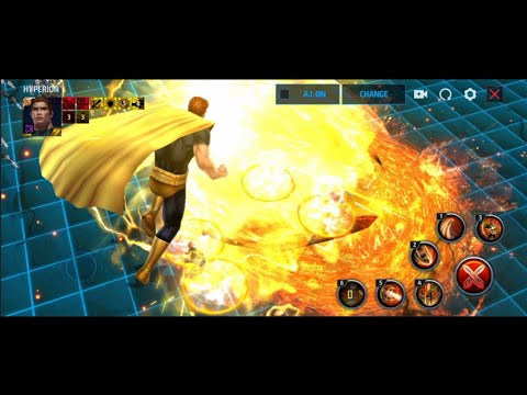 Hyperion in All-New All-Different suit skills preview | Marvel Future Fight