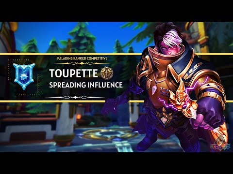 Toupette (Diamond 1) 239K+ Heals Spreading Influence Paladins Ranked Competitive