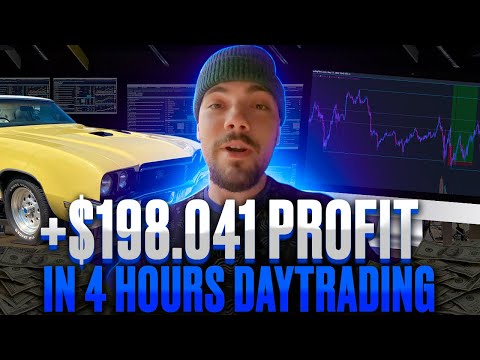 +$198,041 Profit in 4 Hours Daytrading + GIVEAWAY