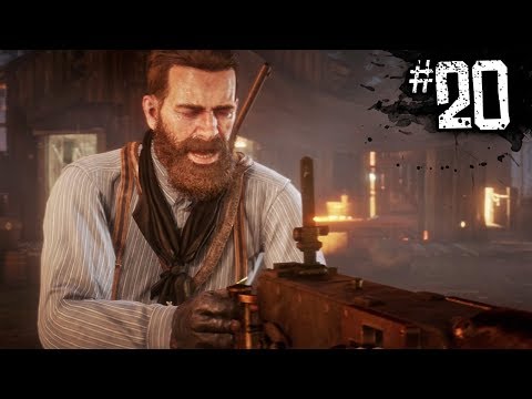 Red Dead Redemption 2 - BIGGEST MACHINE GUN EVER - Part 20