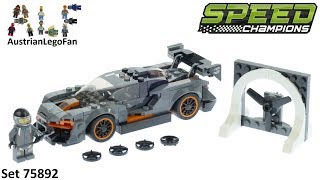 LEGO Speed Champions McLaren Senna (МакЛарен Сенна) (75892) - відео 1