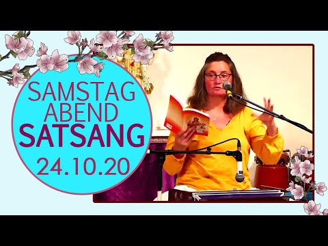 Yoga Vidya Samstagabend Satsang + Kirtansingen + Mantras mit Katyayani - live 20.00 Uhr - 24.10.2020
