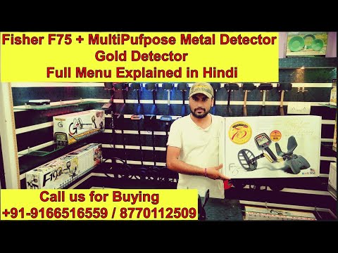 Fisher F75 Gold Metal Detector
