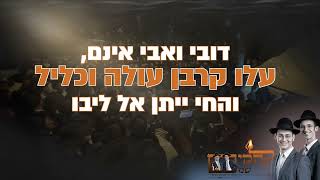 ועתה כתבו להם - להקים שמם! כתיבת ספרי התורה לע"נ הבחורים דובי ואבי שפיגל ז"ל