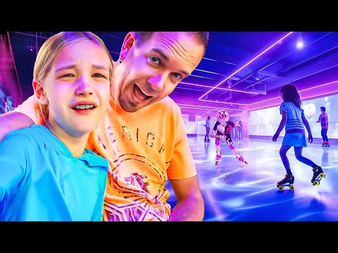 Renting Out the Entire Skating Rink!! Madison Gets Hurt!