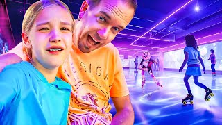 Renting Out the Entire Skating Rink!! Madison Gets Hurt!