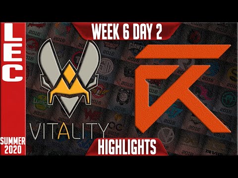 VIT vs XL Highlights | LEC Summer 2020 W6D2 | Team Vitality vs Excel Esports