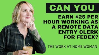 Can You Really Work From Home With FedEx as a Data Entry Clerk