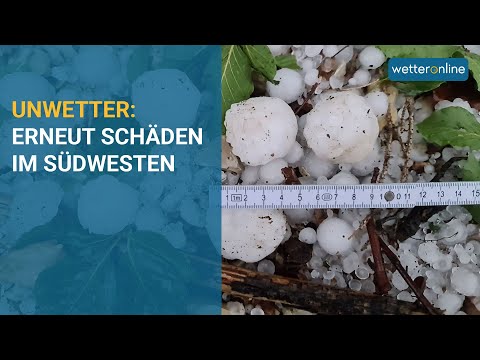 Schwere Unwetter im Südwesten (29.06.2021)