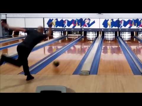 Watch a bowler roll the 'world's fastest' perfect game
