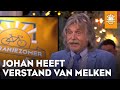 Johan heeft verstand van melken: ‘Op een gegeven moment weet je wat de koe lekker vindt’