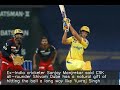 Dube Got Nearly Impossible Elevation In 102 Metre Six Vs RCB Manjrekar