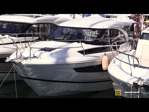 2019 Jeanneau Leader 33 Yacht - Deck and Interior Walkaround - 2018 Cannes Yachting Festival