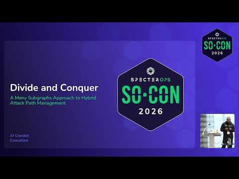 Divide and Conquer: A Many Subgraphs Approach to Hybrid Attack Path Management | SO-CON 26