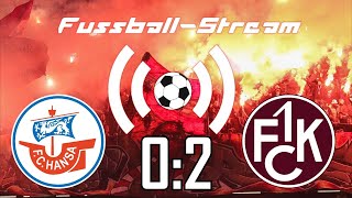 F.C. Hansa Rostock vs. 1. FC Kaiserslautern - Match Reaction - #86
