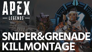 【APEX】S12～15ダイヤ帯のスナイパー＆グレネードキル集！！