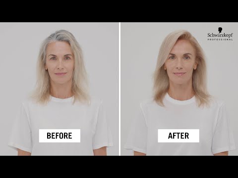 Root touch-up technique with BlondMe