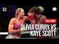 Controversial FULL Olivia Curry Vs Kaye Scott World Title Fight Boxing