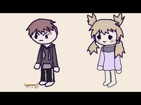 Gaara throws his orange juice on the ground || feat. Temari