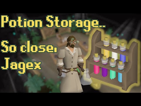 How To Get Potion Storage Osrs