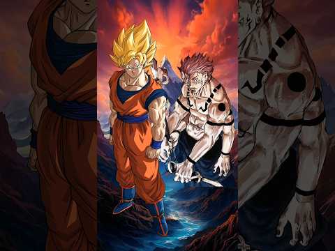 Goku vs Sukuna #dragonball #jujutsukaisen #goku #sukuna