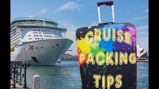 Cruise Packing Tips Tricks and Hacks -  for a fantastic cruise vacation