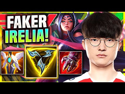FAKER IS SO CLEAN WITH IRELIA! - T1 Faker Plays Irelia Mid vs Kassadin! | Season 11
