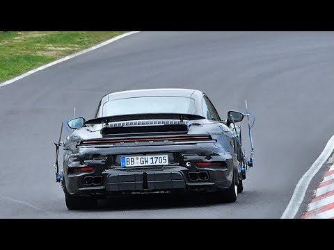 New 992 Porsche 911 GT2 RS Spotted Testing on the Nürburgring