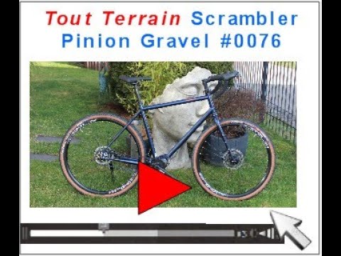 ✅ All-Terrain Scrambler #0076 Pinion Gravel with Five Shifters: Road Racing Handlebars www.rad-la...