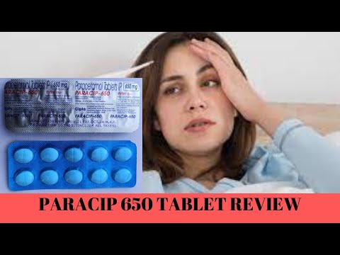 650mg Paracip Paracetamol Tablets