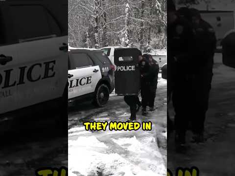 Kids Outsmart Cops in Epic Snowball Fight! 😂 #shorts