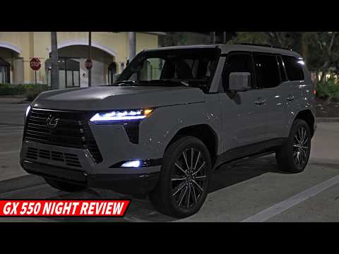 2024 Lexus GX 550 Night Review // A Stealthy Family NightCrawler