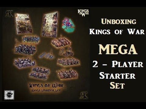 Unboxing Kings of War 2 Player MEGA Starter Set